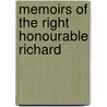 Memoirs Of The Right Honourable Richard door William Torrens McCullagh Torrens