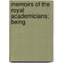 Memoirs Of The Royal Academicians; Being