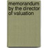 Memorandum By The Director Of Valuation