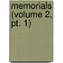 Memorials (Volume 2, Pt. 1)