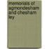 Memorials Of Agmondesham And Chesham Ley