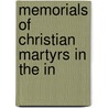 Memorials Of Christian Martyrs In The In door William Owen