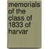 Memorials Of The Class Of 1833 Of Harvar