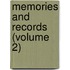 Memories And Records (Volume 2)
