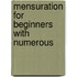 Mensuration For Beginners With Numerous