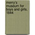 Merry's Museum For Boys And Girls, 1844