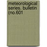 Meteorological Series. Bulletin (No.601 door Massachusetts Agricultural Station