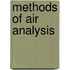 Methods Of Air Analysis