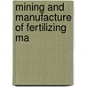 Mining And Manufacture Of Fertilizing Ma door Strauss Leonidas Lloyd