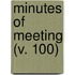 Minutes Of Meeting (V. 100)