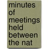 Minutes Of Meetings Held Between The Nat door Brotherhood Of Locomotive Engineers
