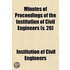 Minutes Of Proceedings Of The Institutio