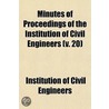 Minutes Of Proceedings Of The Institutio door Institution of Engineers