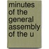 Minutes Of The General Assembly Of The U