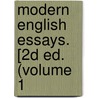 Modern English Essays. [2d Ed. (Volume 1 door Ernest Rhys