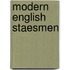 Modern English Staesmen
