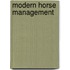 Modern Horse Management