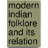 Modern Indian Folklore And Its Relation