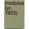 Modulus (Yr. 1923) door Huntington High School