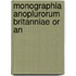 Monographia Anoplurorum Britanniae Or An