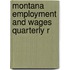 Montana Employment And Wages Quarterly R