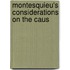 Montesquieu's Considerations On The Caus