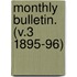 Monthly Bulletin. (V.3 1895-96)