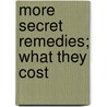 More Secret Remedies; What They Cost door British Medical Association