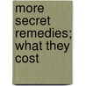 More Secret Remedies; What They Cost door British Medical Association