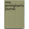 Mrs. Jerningham's Journal. door Fanny Wheeler Hart