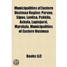 Municipalities of Eastern Uusimaa Region door Not Available