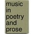 Music In Poetry And Prose