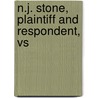N.J. Stone, Plaintiff And Respondent, Vs door Nathan Jonas Stone