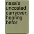 Nasa's Uncosted Carryover; Hearing Befor