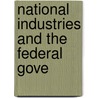 National Industries And The Federal Gove door American Academy of Political Science