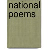 National Poems door Unknown Author