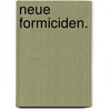 Neue Formiciden. by G. Mayr