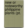 New Or Noteworthy Philippine Plants (Pt. by Elmer Drew Merrill