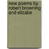 New Poems By Robert Browning And Elizabe