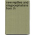New Reptiles And Stegocephalians From Th