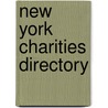 New York Charities Directory by Unknown Author