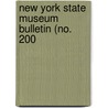 New York State Museum Bulletin (No. 200 door New York State Museum