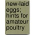 New-Laid Eggs; Hints For Amateur Poultry
