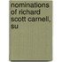 Nominations Of Richard Scott Carnell, Su
