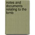 Notes And Documents Relating To The Lomb
