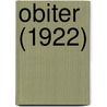 Obiter (1922) door Bloomsburg State Normal School