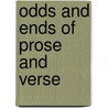 Odds And Ends Of Prose And Verse door Oliver Davie