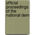 Official Proceedings Of The National Dem
