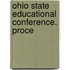Ohio State Educational Conference. Proce