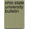 Ohio State University Bulletin door Ohio State University